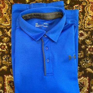 Under Armour Large Heat Gear Polo Shirt